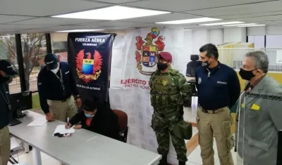 Lirio Rosario Uria Ortuño fue detenida en Bogotá. 
