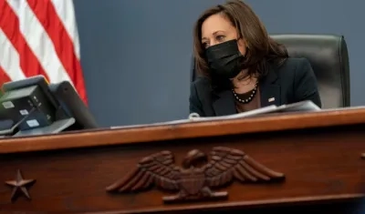 La vicepresidenta de Estados Unidos, Kamala Harris.