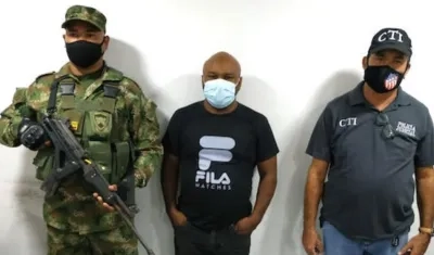 Rubén Villa, locutor capturado. 