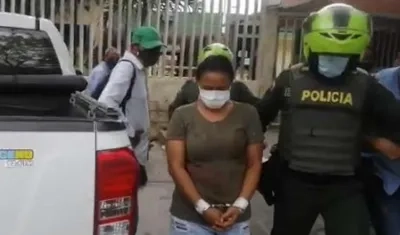 Nini Johana Martínez Dueñas cuando salía e Medicina Legal. 