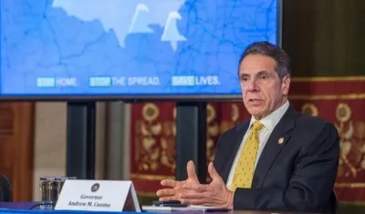 El gobernador de Nueva York, Andrew Cuomo.