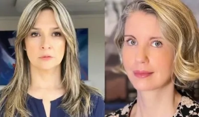 Las periodistas Vicky Dávila y Claudia Gurisatti.