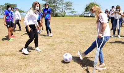 La Gobernadora del Atlántico, Elsa Noguera.
