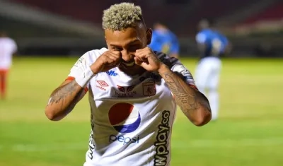 Duván Vergara, delantero del América. 