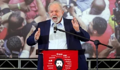 El expresidente brasileño Luiz Inácio Lula da Silva.