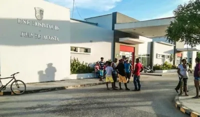 La agresión ocurrió en el Hospital de Juan de Acosta.