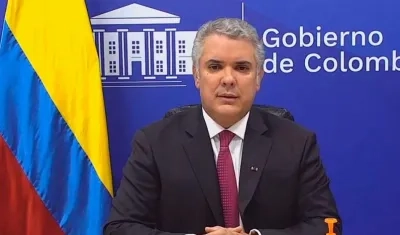 El Presidente de la República, Iván Duque.