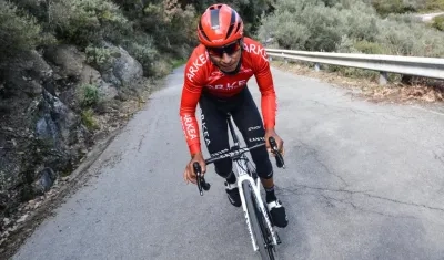 Nairo Quintana, ciclista colombiano.