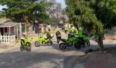 Los policías que estaban en el operativo en la que resultó muerto el reciclador. 