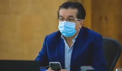 El ministro de Salud, Fernando Ruiz.