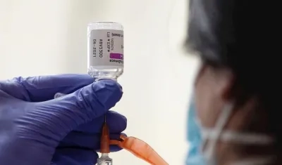 Vacuna de AstraZeneca.