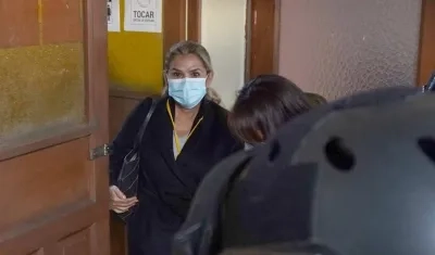  La expresidenta interina de Bolivia, Jeanine Áñez.