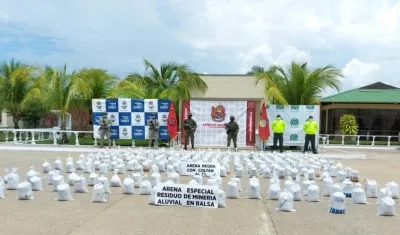 Incautadas 6 toneladas de coltán