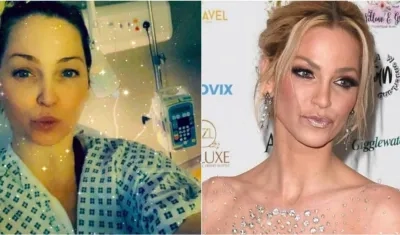 Sarah Harding, cantante británica.