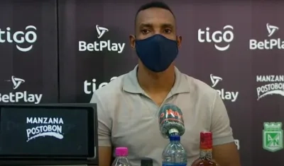 Luis Amaranto Perea, entrenador de Junior. 