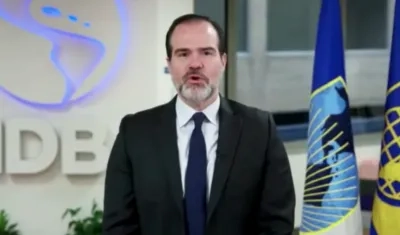 Mauricio Claver-Carone, presidente del BID.