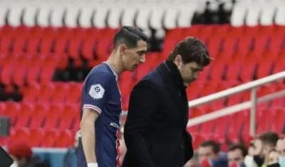 El argentino fue sustituido en el partido para que fuera a su vivienda. 