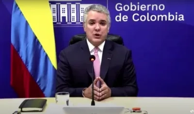 El Presidente de la República, Iván Duque.