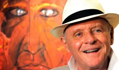 El actor Anthony Hopkins.