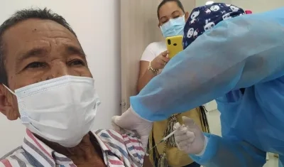 La vacunación avanza en el municipio de Soledad. 