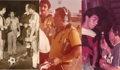 Cheo Feliciano en diversas actividades radiales. 