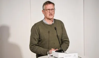 Jefe de la Agencia de Salud Pública, Anders Tegnell.