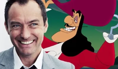 Jude Law será el capitán Hook.