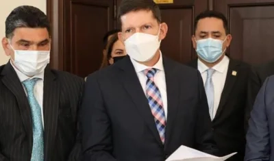 Ministro de Justicia, Wilson Ruiz.