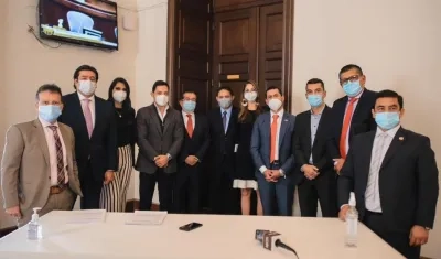 Comisión Séptima del Congreso acompaña al Ministro de Salud.