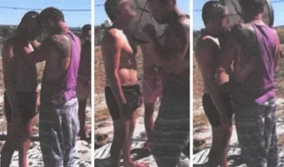 Imágenes del momento del ritual en 2019.