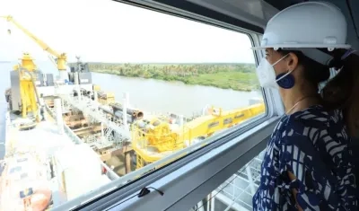 Ángela María Orozco, Ministra de Transporte.