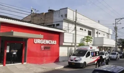 Rafael Antonio Cabrera Gutiérrez es atendido en el Hospital Juan Domínguez Romero. 