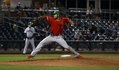 José Quintana durante el partido donde se celebró el 'Día de San Patricio'.