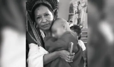 La líder indígena María Bernarda Juajibioy.