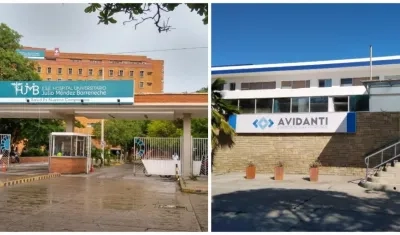 Hospital Julio Méndez Barreneche y la clínica Avidanti.
