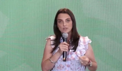 La Ministra TIC, Karen Abudinen.