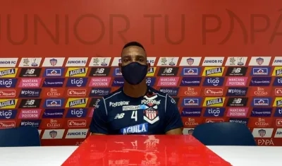 Luis Amaranto Perea, entrenador de Junior. 