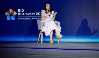 La Ministra TIC, Karen Abudinen.