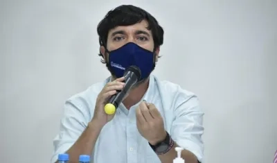 El Alcalde de Barranquilla, Jaime Pumarejo.