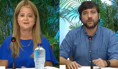 Elsa Noguera y Jaime Pumarejo