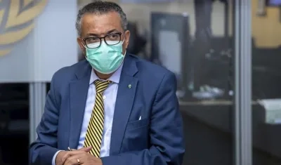 El director general de la OMS, Tedros Adhanom Ghebreyesus.
