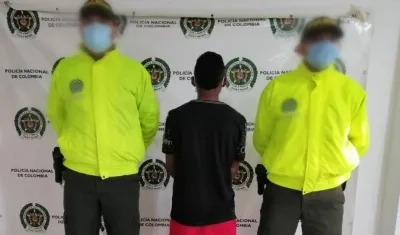 El adolescente fue aprehendido por la Sijin de la Policía. 