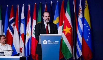 El presidente del BID, Mauricio Claver-Carone.