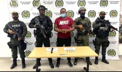 Alias 'Pepo', capturado en Buenaventura.