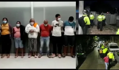 Desmantelado 'El Combo de la Sierrita'.