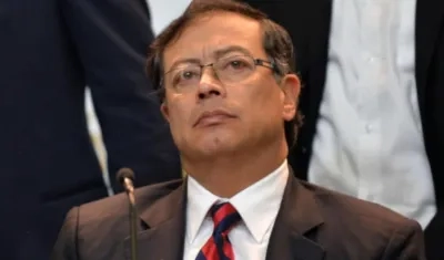 El senador Gustavo Petro.