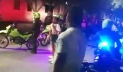 El doble crimen ocurrió en el barrio 11 de Noviembre de Santa Marta. 