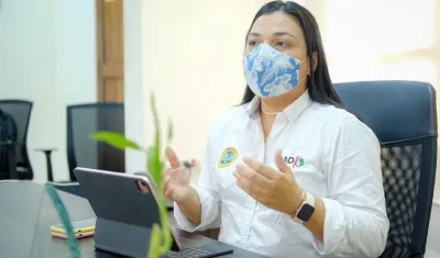 Johana Bueno, directora del Dadis.