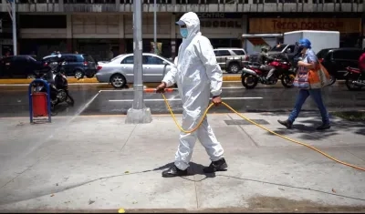 En Venezuela se intensificaron las medidas sanitarias.