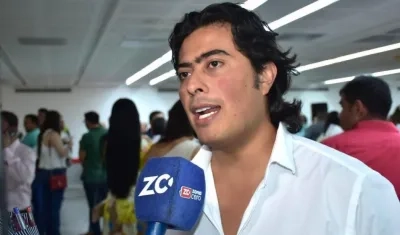 El diputado Nicolás Petro.